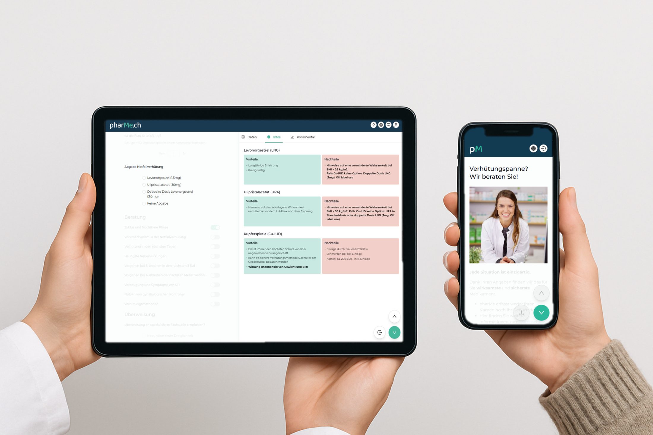 Qualitheke GmbH, pharMe.ch